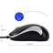 SOON GO USB Mouse 2 Pack Computer Mouse Ergonomic Optical Wired Mice for Office and HomeCompatible with Computer Laptop PC Desktop Silver by SOONGO