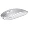 Xukinroy Wireless Bluetooth Mouse for Apple iPad iPhone MacBook Android Samsung Tablet Phone DualMode Rechargeable 24G Portable Computer Mice for Windows Laptop Notebook PC Mac Desktop USB Receiver Si