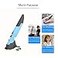 GaoMee Wireless Optical Pocket Pen Mouse USB Optical Pen Mouse 80012001600 DPI Adjustable Handwriting Mini Air Mouse Mice for PC Laptop Notebook Computer Blue