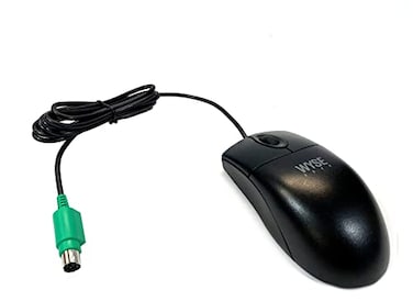 Wyse MO42KOP PS2 Black Scroll Optical Mouse 77051021L