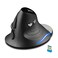 zelotes Vertical Wireless Mouse2400DPIRemovable Wrist Rest6 ButtonsErgonomic DesignLED IlluminationUSB Optical Portable Mouse for LaptopPCMacBlack