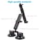 FPN Tablet Mount with Dual Suction Cup Base for Truck Car Windshield Aluminum Arm Heavy Duty Tablet Suction Holder for Window Compatible with iPad Pro 129 Air Mini 6513 Tablets