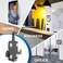 Mount-It! MountIt AntiTheft Tablet Wall Mount Lockable Adjustable Clamps for Tablets 7911 Inches Full Motion Tilt Swivel Rotation VESA 75x75 Perfect for Retail Office Hotels Black