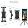 TACOMEGE 47129 Tablet Ball Mount Clip for Gooseneck Stand Large Tablet Clamp for ipad pro 129 Ball Mount