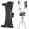 TACOMEGE 47129 Tablet Ball Mount Clip for Gooseneck Stand Large Tablet Clamp for ipad pro 129 Ball Mount