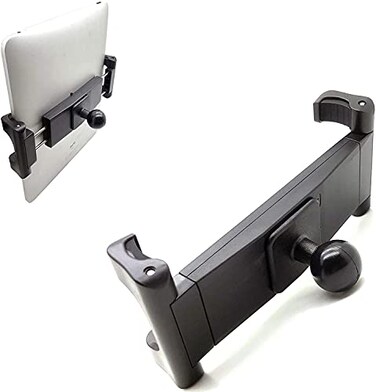 LycoGear Universal Smartphone Tablet Holder w1 Rubber Coating Ball for All iPad Pro Air Mini iPhone MAX Pro Galaxy Tab Compatible with Ram Arkon Robust Mount All 1 inch Socket System