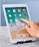 Accessonico Adjustable Tablet Stand 2 Pack Compatible with Fire HD 8 Samsung Galaxy Tab S5e Kindle Paperwhite Portable and HandsFree Viewing