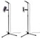 Accessory Basics QuickLock Microphone Music Mic Stand Pole bar Mount for Apple ipad Pro Air Mini Galaxy Tab S24 S23 iPhone 15 16 Pro MAX Plus use with All 712 Tablet Smartphones