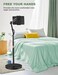 Awlbstruse Tablet Floor Stand Overhead Bed Phone Stand with 88 lb Super Stable Base AngleHeight Adjustable Compatible with 4513 iPhone iPad Pro 129 Galaxy Tab Kindle Phones
