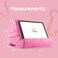 Flippy Original Tablet Pillow Stand iPad Holder Gift for Book Lovers Readers MultiAngle Stand with Storage for Lap Desk Bed Compatible with Kindle Fire iPad Samsung in the Pink Baby