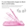 Frunsi Drawing Tablet Stand Laptop Foldable Stand for Tablet Display 9 Levels Adjustable Angles with a Builtin Phone Holder for 1217 inch Drawing Tablet Smartphones