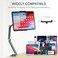 Houele Tablet Stand Holder Adjustable Foldable Tablet Arm iPad Desk Mount with 360Rotate Base Phone Holder iPad Stand for Desk and Bed Compatible with Tablets Phones or Other 4156 Device