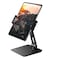 Maxonar iPad Stand Holder HeavyDuty Aluminum Alloy Tablet Stand 360 Swivel Foldable iPad Pro Air Charging Stand Holder for Desk Bed Store POS Showcase Reception Kitchen Office 613 Grey