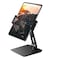 Maxonar iPad Stand Holder HeavyDuty Aluminum Alloy Tablet Stand 360 Swivel Foldable iPad Pro Air Charging Stand Holder for Desk Bed Store POS Showcase Reception Kitchen Office 613 Grey
