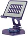 SOJUNER Aluminum Tablet Stand 360 Swivel for 5129in Devices Purple