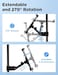 LZSIG Tablet Holder for Mic Stand with Power Bank Clip Adjustable iPadiPhone Mount for Music Stand Compatible with Screen Devices from 47135 Smartphones Android Outdoor Streaming Recording