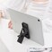 WUOJI 4Angle Adjustable Tablet Stand with 360 Rotating Finger Ring UltraSlim Foldable Tablet Holder Strong Adhesive AntiDrop Grip for iPad Galaxy Tab All 711 Tablets 1Pack