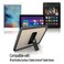 WUOJI 4Angle Adjustable Tablet Stand with 360 Rotating Finger Ring UltraSlim Foldable Tablet Holder Strong Adhesive AntiDrop Grip for iPad Galaxy Tab All 711 Tablets 1Pack