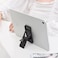 WUOJI 4Angle Adjustable Tablet Stand with 360 Rotating Finger Ring UltraSlim Foldable Tablet Holder Strong Adhesive AntiDrop Grip for iPad Galaxy Tab All 711 Tablets 1Pack