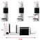 ZZHXSM 4pcs Phone Screen Clamps 15mm Max Width Adjustable Bracket Portable Phone Fastening Clamps Clip for Most Phone and Tablet PC