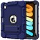 AZZSY Azzsy Case for iPad mini 7 A17 Pro 2024 iPad mini 6 2021 83 Inch Heavy Duty Shockproof Rugged Protective Case for iPad mini 7th6th Generation 83 Navy Blue