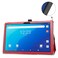 Bige 101 inch Tablet Case 2022 PU Leather Folio 2Folding Stand Cover for Onn 101 inch 2022 Model100071485 Red
