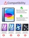 BILLISGOVA Kids Case for iPad A16 11th 2025iPad 10th Gen 2022 with Pencil Holder Handle Stand Super Protection EVA ToddlerFriendly Cover for iPad 11A16iPad 10th Generation 109Purple