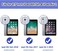 BMOUO Case for iPad 6th5th Generation Case 97 inch 20182017 360Rotating Stand HandShoulder Strap Shockproof iPad 97 Case for iPad Air 2 Deep Blue