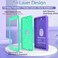 BMOUO Case for iPad 9th 8th 7th Generation 102 inch 202120202019 Shockproof Protective iPad 102 Case with Builtin StandPencil Holder Purple
