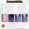BRAECNstock Kids Case for Samsung Galaxy Tab S10 Lite S10 FE S9 FE S9 S8 S7 5G 109 11 Shockproof Protective Case with Pen Holder Rotating Hand Strap Stand Shoulder Strap Colorful Pink