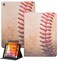 YOYOYX Case for iPad 9th8th7th Generation 102 Inch 202120202019 PU Leather 360 Degree Rotating Stand Protective Cover with Auto SleepWake Pencil Holder Baseball