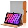 Oduio Case for iPad mini 7 A17 Pro 2024iPad Mini 6 2021 83 Inch for iPad mini 7th6th Generation Case PU Leather Folio Cover with Hand Strap and Pocket Auto WakeSleep Smart Cover Grey