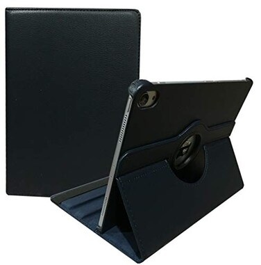 Trendmart Case for ipad Pro 129 inch 3rd Generation 2018 Model A1876 A2014 A1895 A1983 360 Degree Rotating Smart Leather Auto SleepWake Blue