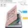 Som Lam Case for New iPad 97 Inch 20182017 iPad 6th and 5th Generation Pro 97 CaseiPad Air 2 Case iPad Air Case with Coasters Set Stay Positive Work Hard and Make It Happen Rose Gold Rainbow Glitter