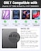 YHB Case for New iPad Pro 129 Inch 202220212020 6th5th4th Gen PU Leather Folding Stand Shell TPU Back Cover with Auto SleepWake Pencil Holder Bald Eagle American Flag