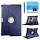 R.SHENGTE Case for Samsung Galaxy Tab 2 101 inch 2012 GTP5100 GTP5110 GTP5113 360 Degree Rotating Stand Case Full Protective Coverwith Stylus PenScreen Film Blue