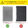 R.SHENGTE Case for Samsung Galaxy Tab 2 101 inch 2012 GTP5100 GTP5110 GTP5113 360 Degree Rotating Stand Case Full Protective Coverwith Stylus PenScreen Film Blue