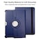R.SHENGTE Case for Samsung Galaxy Tab 2 101 inch 2012 GTP5100 GTP5110 GTP5113 360 Degree Rotating Stand Case Full Protective Coverwith Stylus PenScreen Film Blue