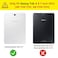 R.SHENGTE Case for Samsung Galaxy Tab A 97 inch 2015 SMT550 T555 SMP550 P555 360 Degree Rotating Stand Case Smart Protective Coverwith Stylus PenScreen Film Black