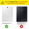 R.SHENGTE Case for Samsung Galaxy Tab A 97 inch 2015 SMT550 T555 SMP550 P555 360 Degree Rotating Stand Case Smart Protective Coverwith Stylus PenScreen Film Black