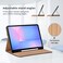 Oduio Case for Samsung Galaxy Tab S10 FE Plus 131Inch 2025 Model SMX620SMX626B with S Pen Holder and Pocket PU Leather Business Folio Stand Cover for Galaxy S10 FE Brown