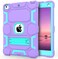 CCMAO Compatible with iPad 6th Generation Cases iPad 5th Generation Case iPad 97 Case iPad Air 2 Case Hybrid Shockproof Rugged Drop Protection Case with Kickstand PurpleGreen