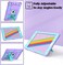 CCMAO Compatible with iPad 6th Generation Cases iPad 5th Generation Case iPad 97 Case iPad Air 2 Case Hybrid Shockproof Rugged Drop Protection Case with Kickstand PurpleGreen