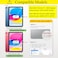 UUcovers Clear Case for iPad A16 11th Generation 11 inch 2025 iPad 10th Generation Case 109 inch 2022 Clear Back Transparent Soft TPU Cover Shockproof Silicone Bumper AntiYellow AntiSlip Shell