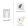 ELETIUO Cute Ear Case Silicone Skin Cover for Apple Pencil 2nd Generation and Protective Nib Cover Accessories Compatible with iPad Pro 11 129 inchWhite