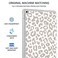 Deokke Compatible with iPad 102 inch Case9th 8th 7th Generation Case202120202019 with Pencil Holder and Soft TPU BackAuto SleepWake CoverWhite Leopard Cheetah