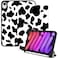 Deokke Compatible with iPad mini 7 CaseA17 Pro 2024mini 6 Case 83 Inch 2021Pencil Holder Soft Back Auto SleepWake Cover Women Men Girls CuteBlack Cow