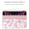 Deokke Compatible with iPad Pro 11 inch Case4th3rd2nd1st Gen2022202120202018 with Pencil Holder TPU Back CaseAuto SleepWake Cover with 2nd Pencil ChargingPink Cow Pattern Western