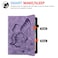 Dteck Case for iPad 97 Inch Auto Sleep Wake Case Flip Stand Leather Classy Cover Butterfly Purple