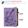 Dteck Case for iPad 97 Inch Auto Sleep Wake Case Flip Stand Leather Classy Cover Butterfly Purple